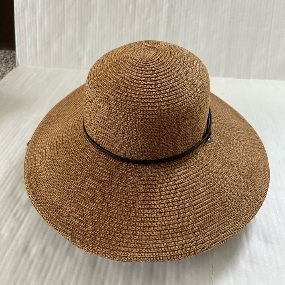 Sloggers Elegant Brown Sun Hat 22.5 ins Size M - Picture 4 of 7